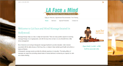 Desktop Screenshot of lafaceandmind.com