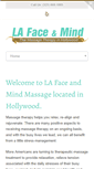 Mobile Screenshot of lafaceandmind.com
